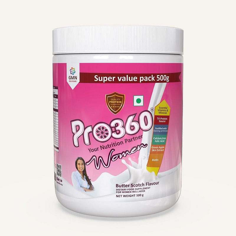 

Pro360 Women Protein Powder Butterscotch Flavour 500g