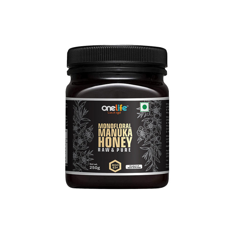 

Onelife Monofloral Manuka Honey UMF 5+ Certified (250g)