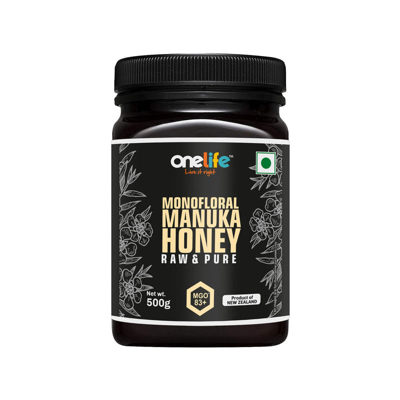 

Onelife Monofloral Manuka Honey UMF 5+ Certified (500g)