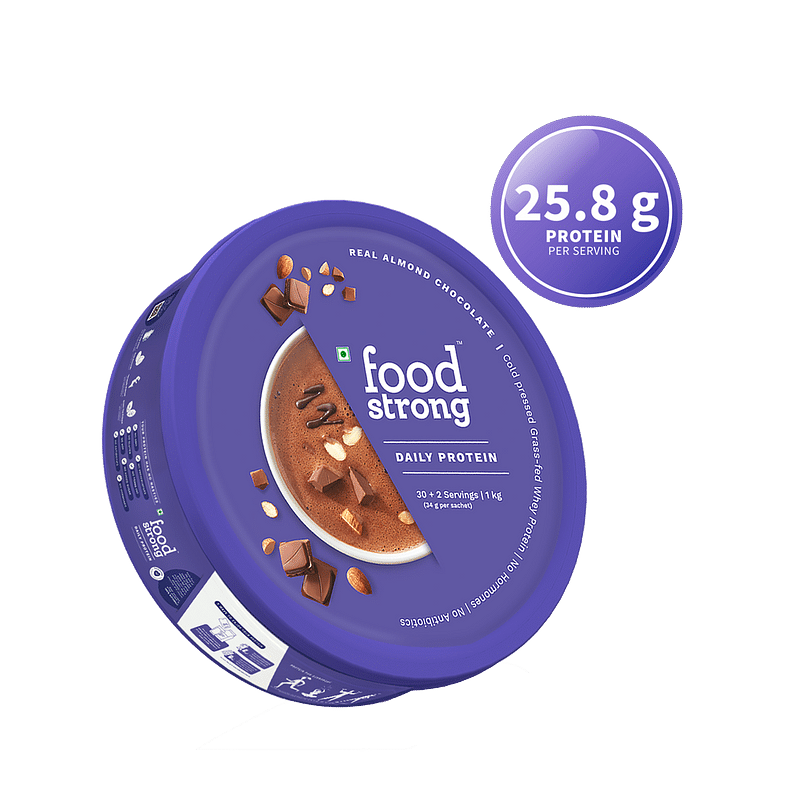 

Foodstrong Daily Protein Almond Chocolate 32 servings - 1.09 kg