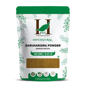 H&C Herbal Ingredients Expert Daruharidra / Berberine Powder - 100 g
