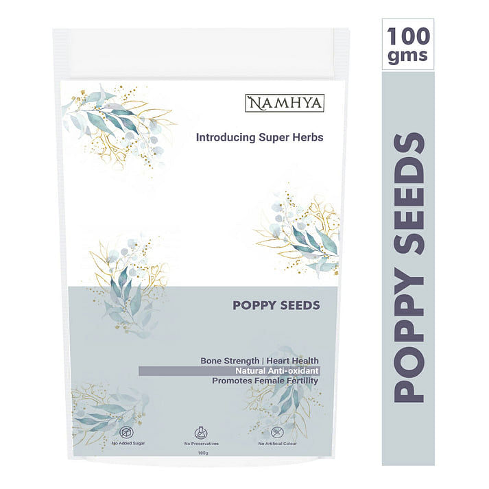 

Namhya Poppy seeds for healthy bones -100 g