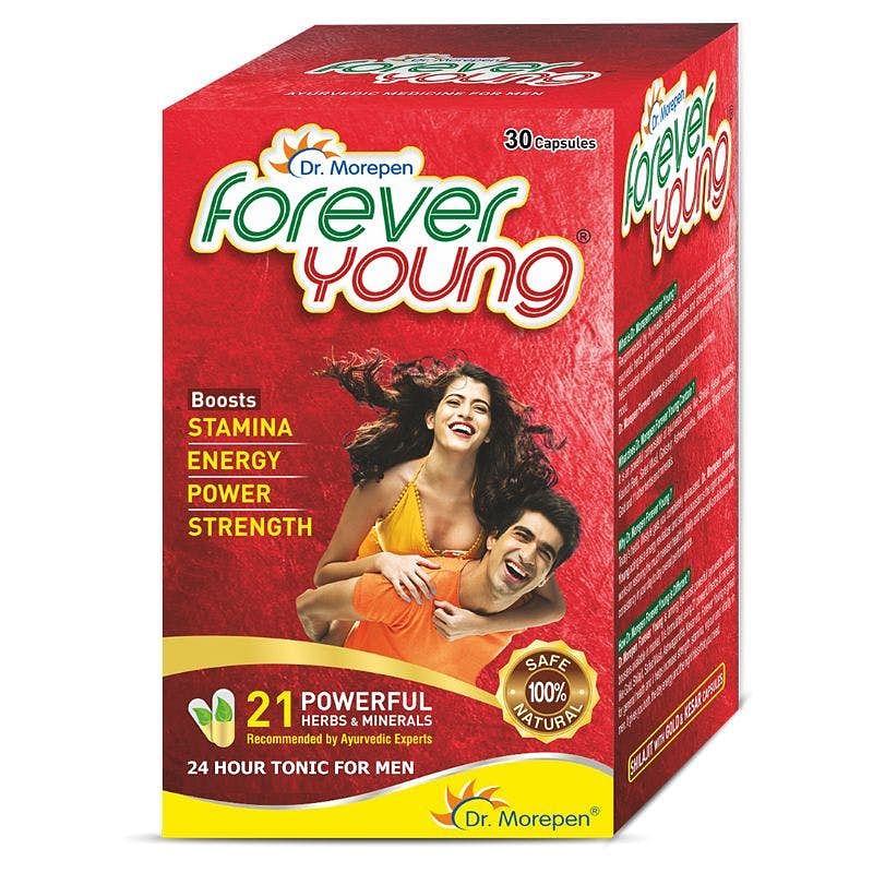 

DR. MOREPEN Forever Young Shilajit Gold Capsules for Energy, Vigour & Vitality - 30 Capsules