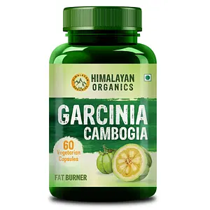 Himalayan Organics Garcinia Cambogia Tea Extract 1000Mg Supplement | Weight Loss Management, Fat Burner | Boosts Metabolism & Energy Levels- 60 Veg Capsules
