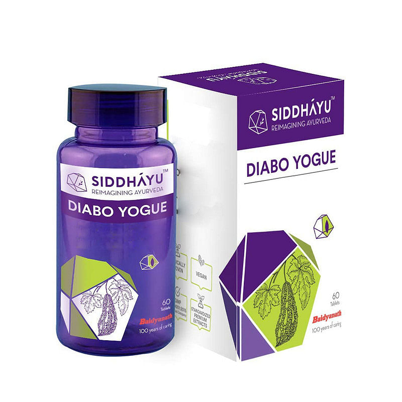 

Siddhayu Diabo Yogue | Diabetes Supplement | 60 Tablets X 1