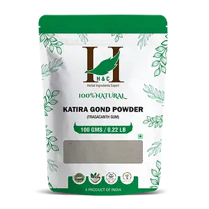 H&C Herbal Ingredients Expert Katira Gond Powder - 100 g
