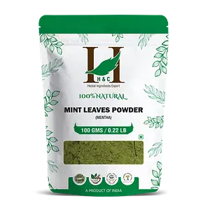 H&C Herbal Ingredients Expert Mint Leaves Powder - 100 g