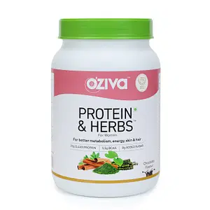 OZiva Protein & Herbs for Women to Reduce Body Fat, Manage Weight & Metabolism