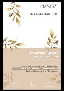 Namhya Namhya Shatavari powder - Good for menopause in women -100 g