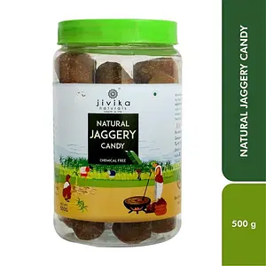 Jivika Naturals Jaggery Candy - 500 G