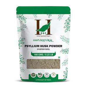 H&C Herbal Ingredients Expert Psyllium Husk Powder - 100 g