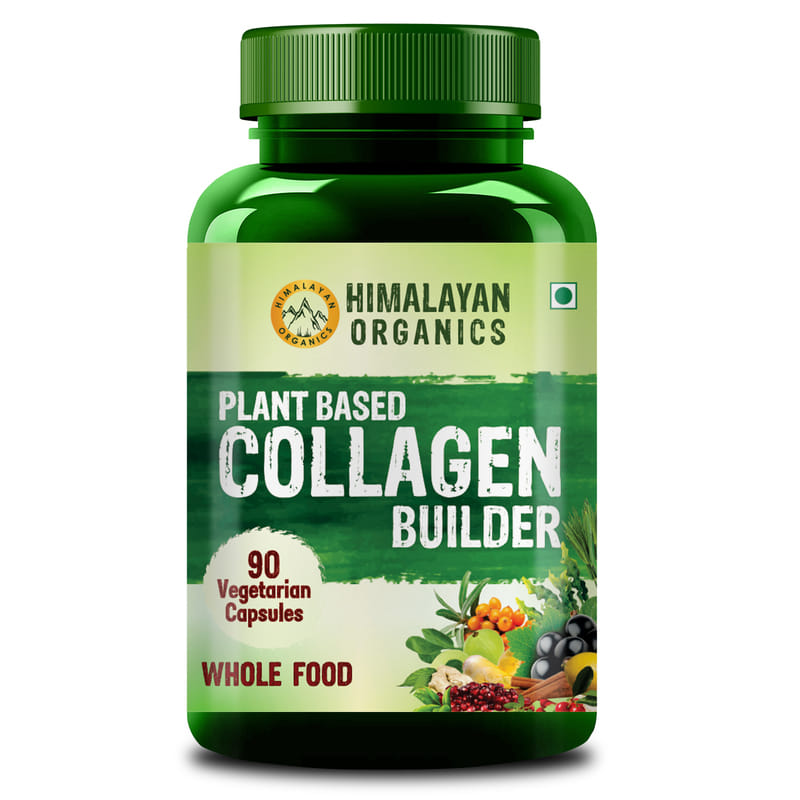 Himalayan Organics Plant Based Natural Collagen Builder, 90 Vegetarian