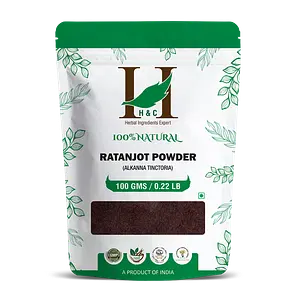 H&C Herbal Ingredients Expert Ratanjot Powder - 100 g