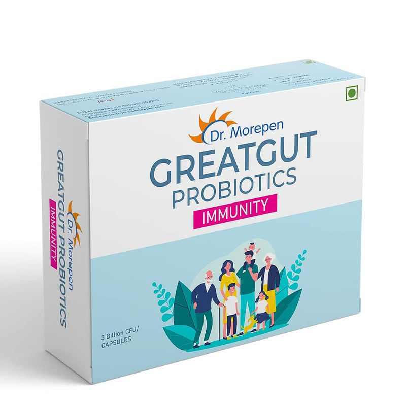 

DR. MOREPEN Greatgut Probiotics For Immunity | 3 Billion CFUs | Natural, self stable Probiotic Supplement for Men and Women Of All Ages | Non GMO |...