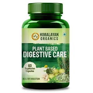 Himalayan Organics Plant Based Digestive Care 500 mg/Serve - 60 Veg Capsules