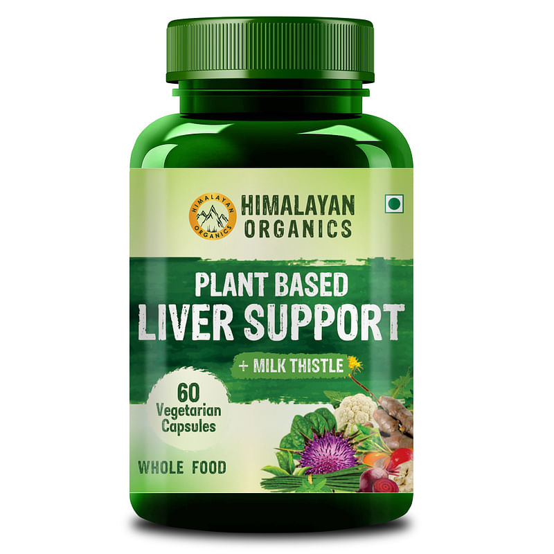 Can You Take Milk Thistle And Turmeric Together Himalayan Organics Plant Based Liver Support Supplement With Milk