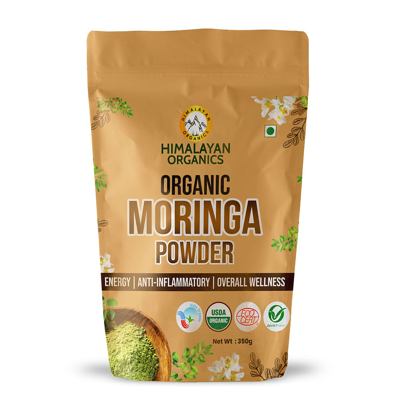 

Himalayan Organics Certified Organic Moringa Powder (Moringa Oleifera) Supplement | Boost Energy level | Relief Form Inflammation | Overall Health ...