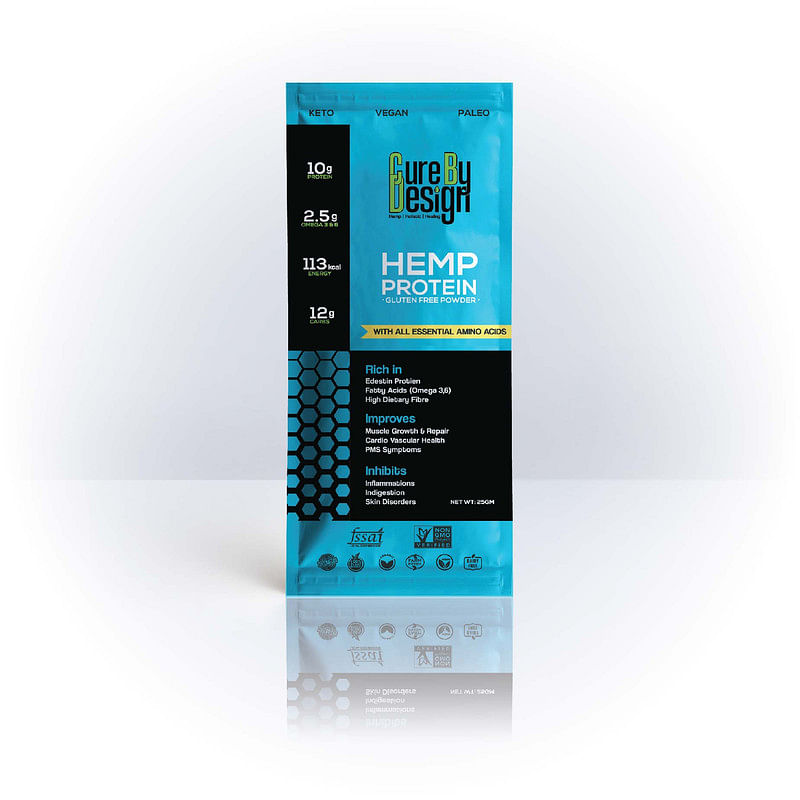 

Cure By Design Hemp Protein - 25 gm