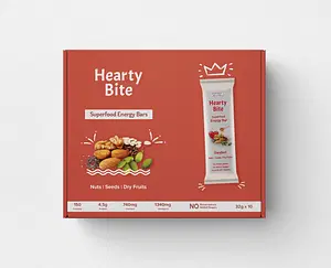 Hearty Bite Superfood Energy Bars Standard - The Original