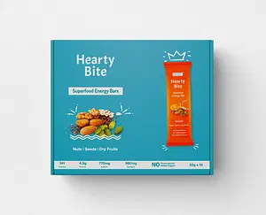 Hearty Bite Superfood Energy Bars Apricot Flavour
