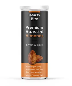 Hearty Bite Premium Roasted Almonds (Sweet & Spice) - 110g