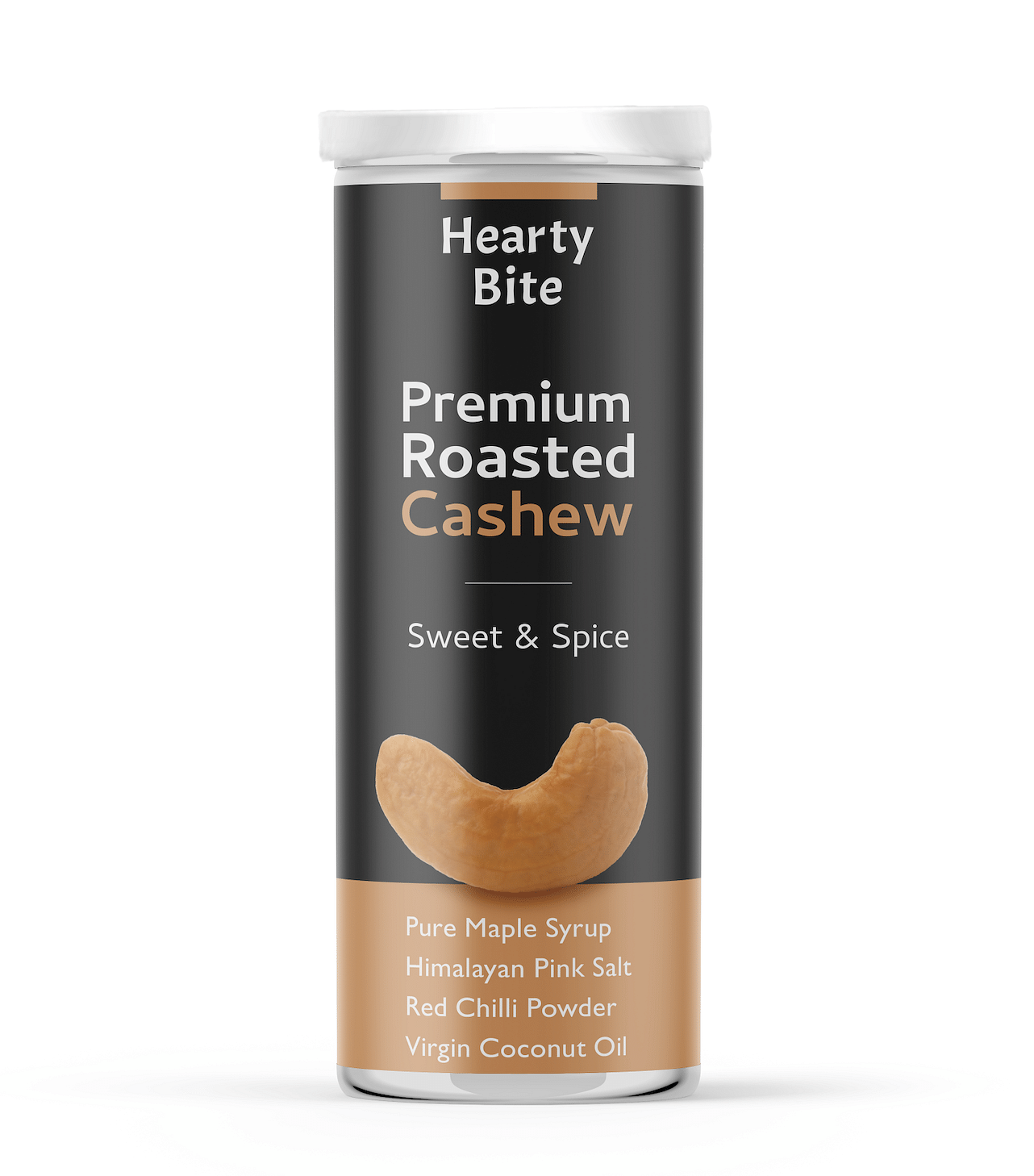 

Hearty Bite Premium Roasted Cashew (Sweet & Spice) - 100g