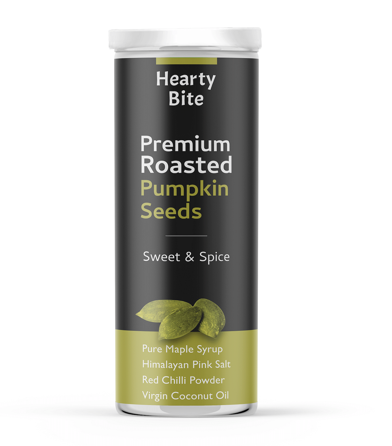 

Hearty Bite Premium Roasted Pumpkin Seeds (Sweet & Spice) - 120g