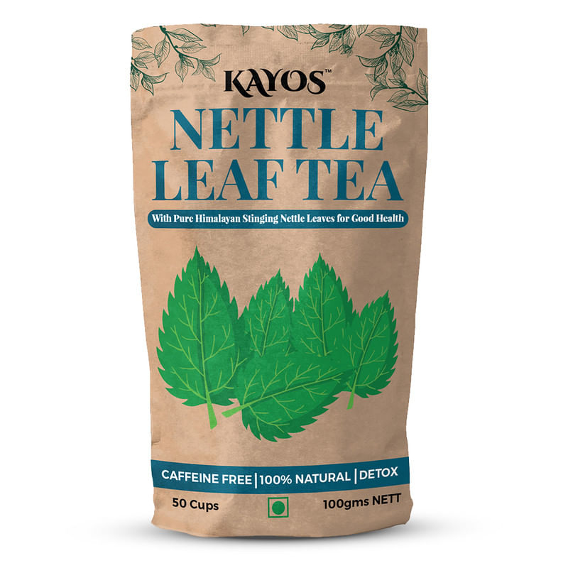 Kayos Nettle Leaf Tea (100g) With Pure Himalayan Stinging Nettle