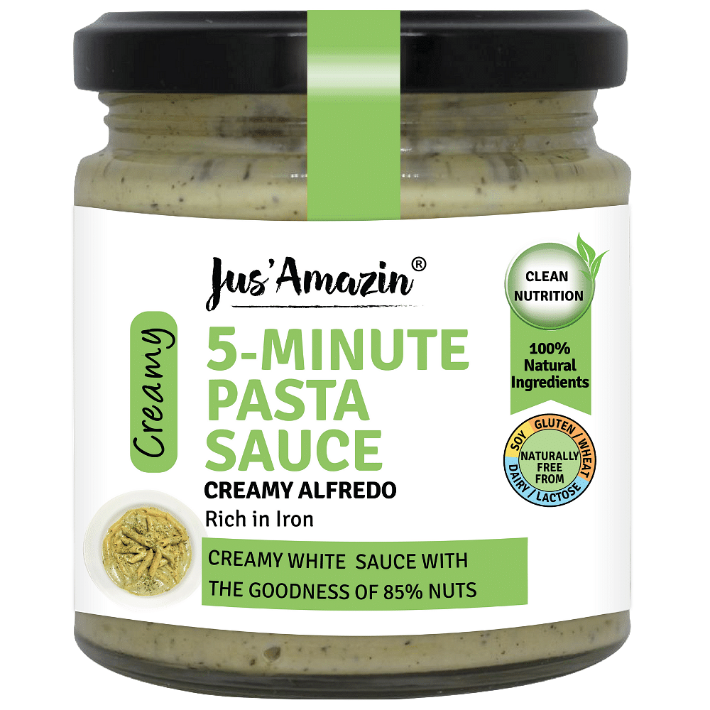 

Jus Amazin 5-Minute Pasta Sauce - Creamy Alfredo (200g)