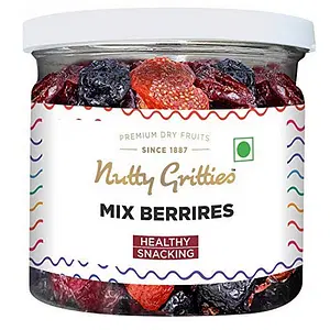Nutty Gritties Mix Berries jar- 100g