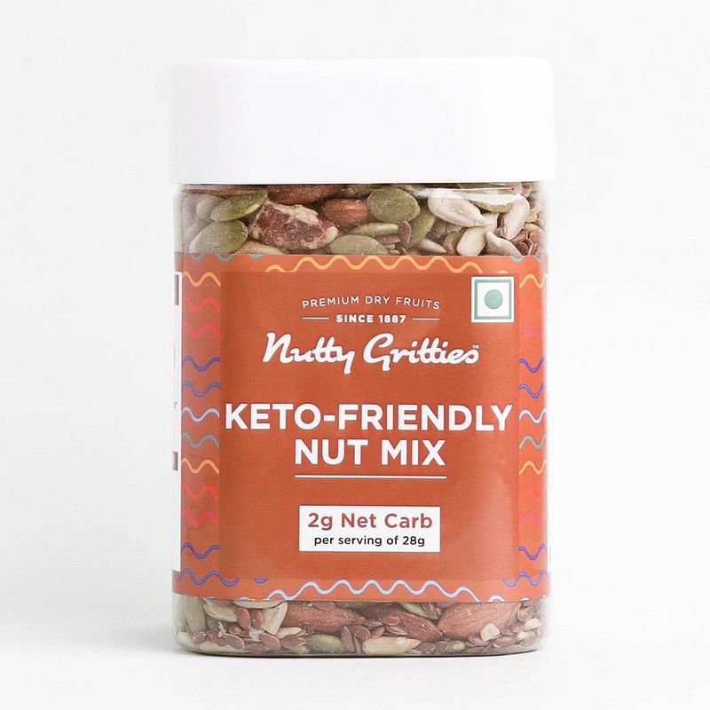 

Nutty Gritties Keto Friendly Nut Mix 315g - Mixed Nuts and Seed - Roasted in Pink Salt, High Energy, Protein, Healthy Fats, Low Carb Healthy Snack,...