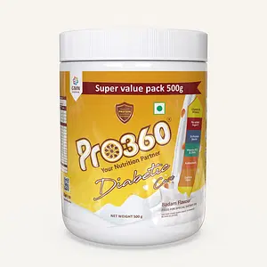 Pro360 Diabetic Care Protein Powder Badam Flavour