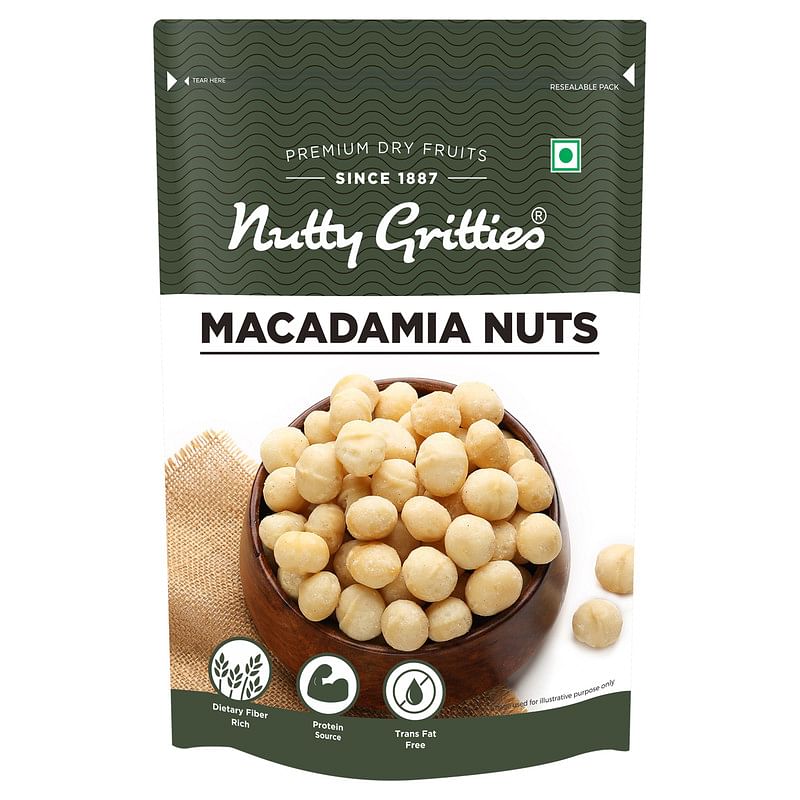 

Nutty Gritties Macadamias - 100g