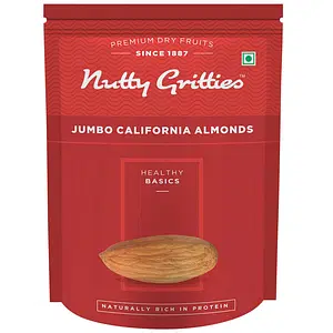 Nutty Gritties Jumbo California Almonds Badam, Sanora