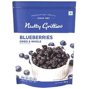 Nutty Gritties Dried Blueberries Blueberry, Whole California