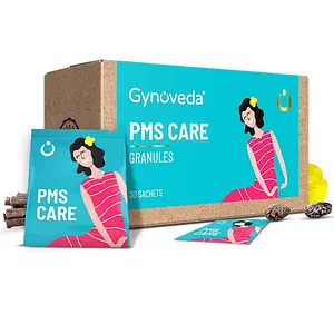 Gynoveda PMS Care Granules, No More Mood Swings, Bloating, Cramps, Fatigue, Get Hassle-Free Periods