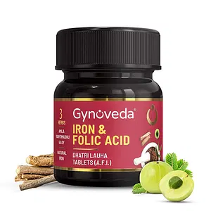 Gynoveda Ayurvedic Iron Folic Acid Supplement