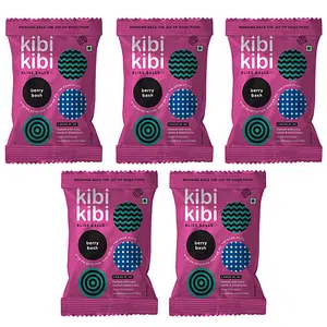 Kibi Kibi Berry Bash Bliss Balls - Healthy Snack - Pack of 5 (5 x 30g)