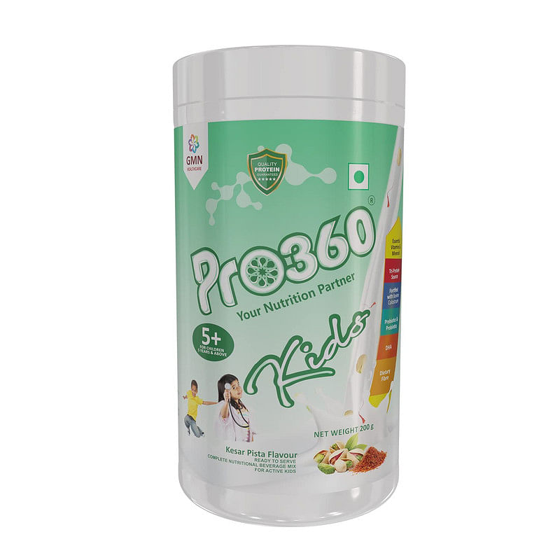 

Pro360 Kids Protein Nutritional Supplement for Growing Children – Enriched with Bovine Colostrum to Improve Immunity & Prevent Allergies, Infection...