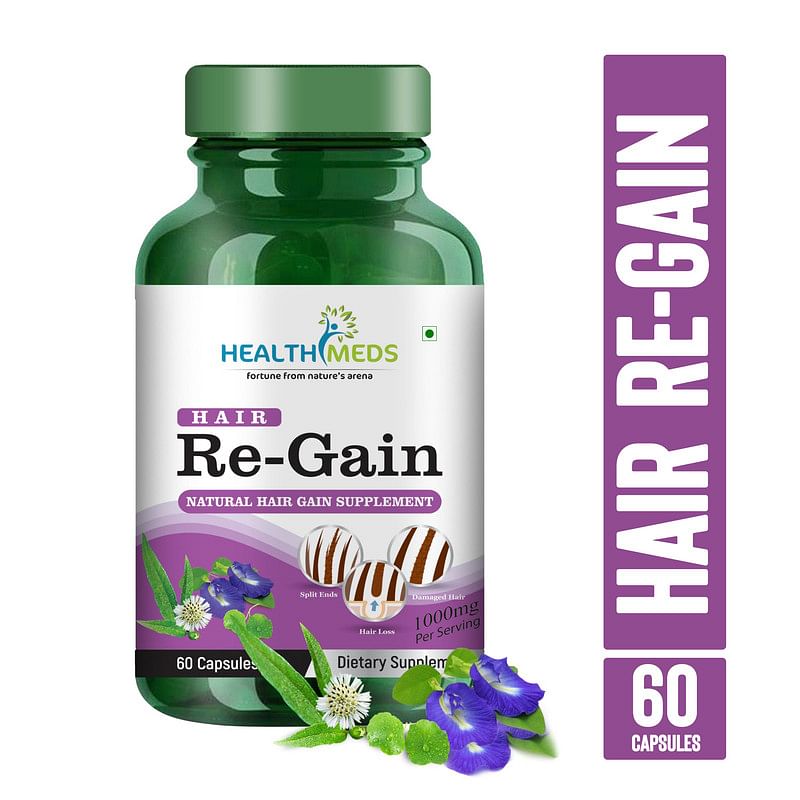 

Healthmeds Hair Regain Supplement For Preventing Hair Fall- 60 Capsules