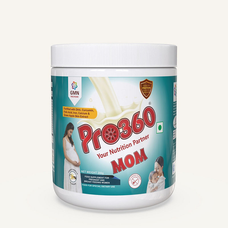 

Pro360 MOM Protein Powder Nutritional Supplement for Pregnant & Lactating Women – Complete Maternal Nutrition during Pregnancy – French Vanilla Fla...