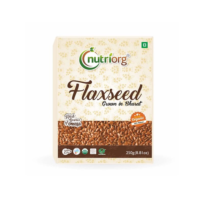 

Nutriorg Certified Organic Flaxseed Raw 250g