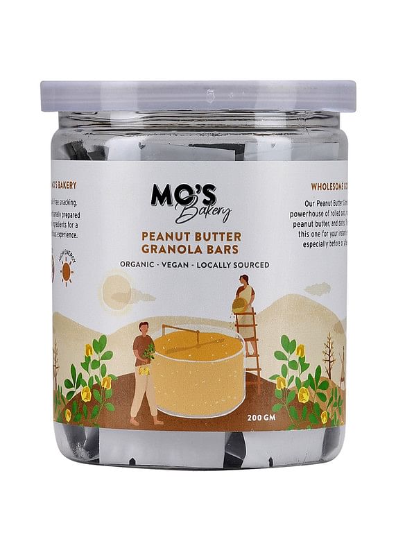 

Mo's Bakery Peanut Butter Granola Bars - 200g