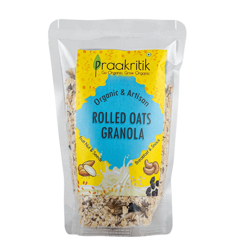 Praakritik Healthy Granola Rolled Oats 300 g
