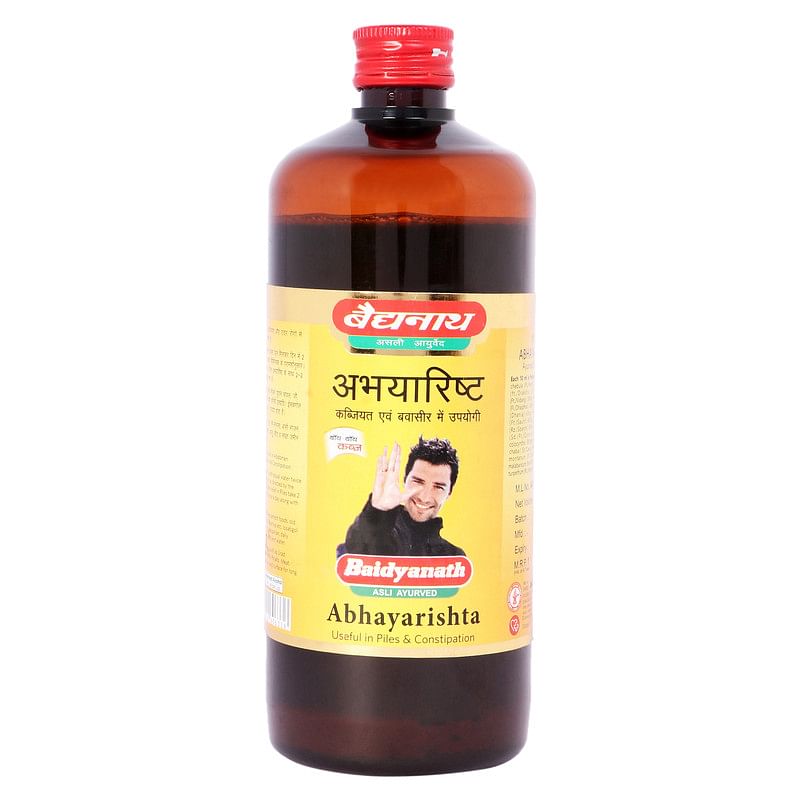 

Baidyanath Abhayarishta-Ayurvedic Tonic For Constipation Relief-450 Ml (Pack of 1)