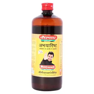 Baidyanath Abhayarishta-Ayurvedic Tonic For Constipation Relief-450 Ml (Pack of 1)