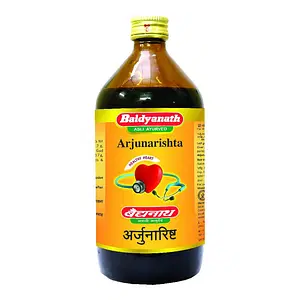 Baidyanath Arjunarishta-Heart Care|Multiherb restorative tonic to manage cardiac function naturally-450 Ml (Pack of 1)