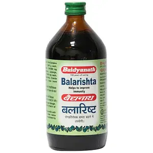 Baidyanath Balarishta-Ayurvedic Tonic For Stress Relief I Rejenuvate & restore the blood flow-450 Ml (Pack of 1)