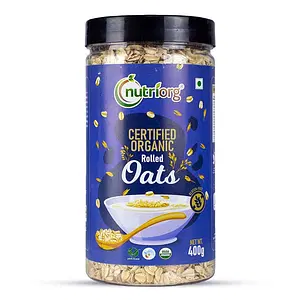 Nutriorg Certified Organic Rolled Oats 400g