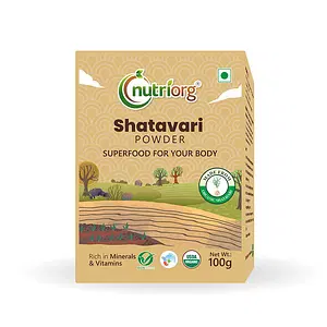 Nutriorg Certified Organic Shatavari 100g